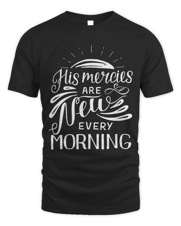 His Mercies Are New Every Morning Bible Verse