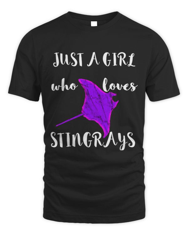 Just A Girl Who Loves Stingrays Manta Ray Sea Life Creatures
