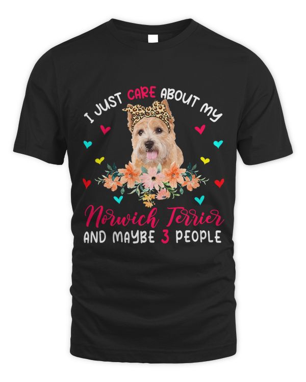 I Just Care About My Norwich Terrier And Maybe 3 People
