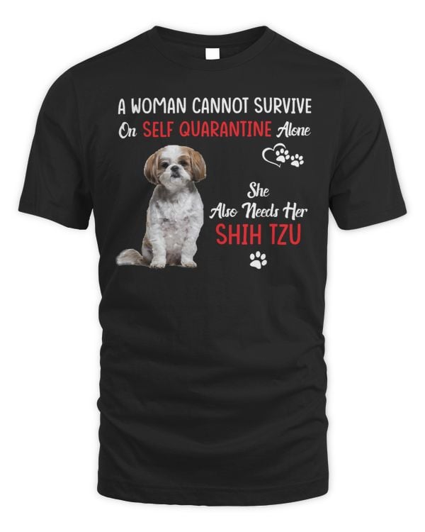 Dog WOMAN NEEDS SHIH TZU 65 paws
