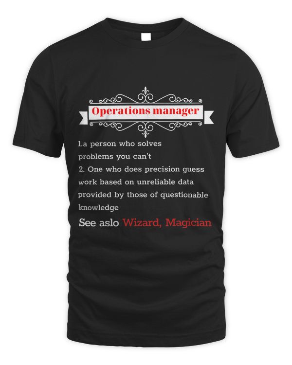 Operations Manager Person Who Solves Problems