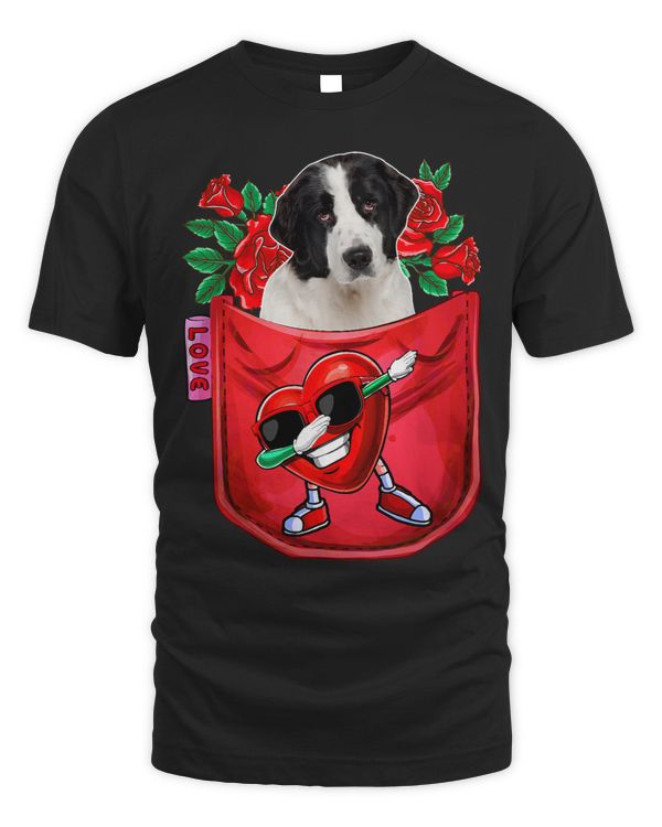 Landseer In Pocket Dabbing Heart Sunglasses Valentine Couple
