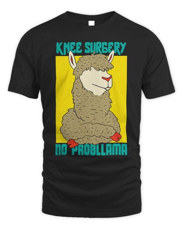 Injury Lama Patient Lover Funny Knee Replacement Surgery