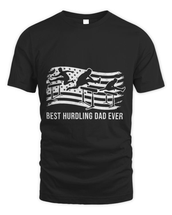 hurdles cool distressed US american flag vintage style