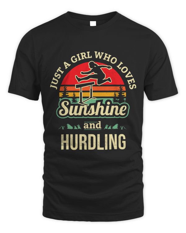 hurdles sunshine girl retro style
