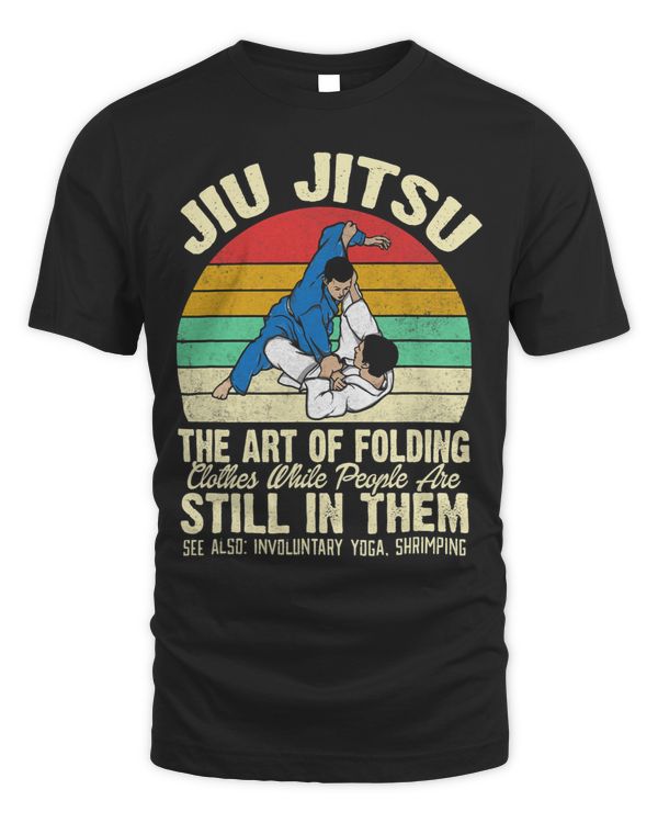 Jiu Jitsu Shirts Art of Folding Clothes BJJ MMA Jujitsu