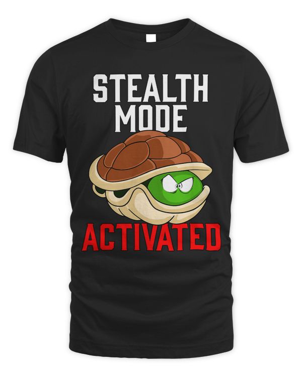 Stealth Mode Activated Turtle in Shell Novelty