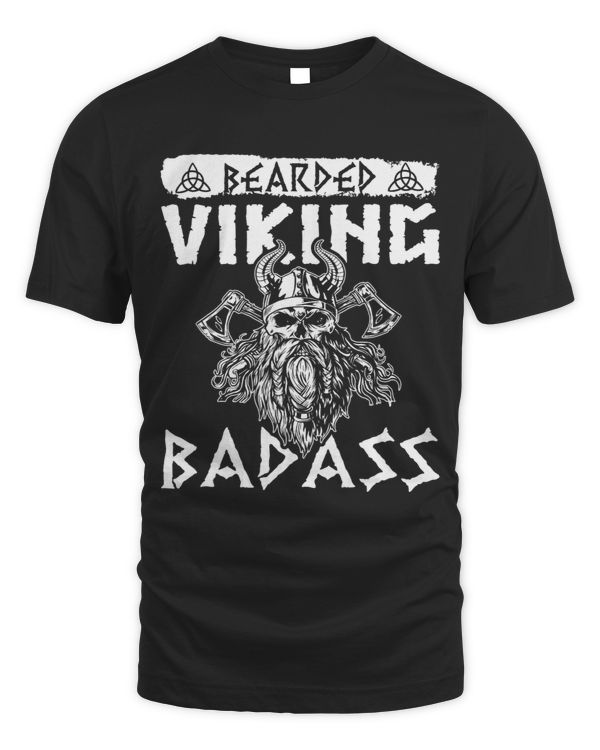 Norse Mythology Bearded Viking Badass