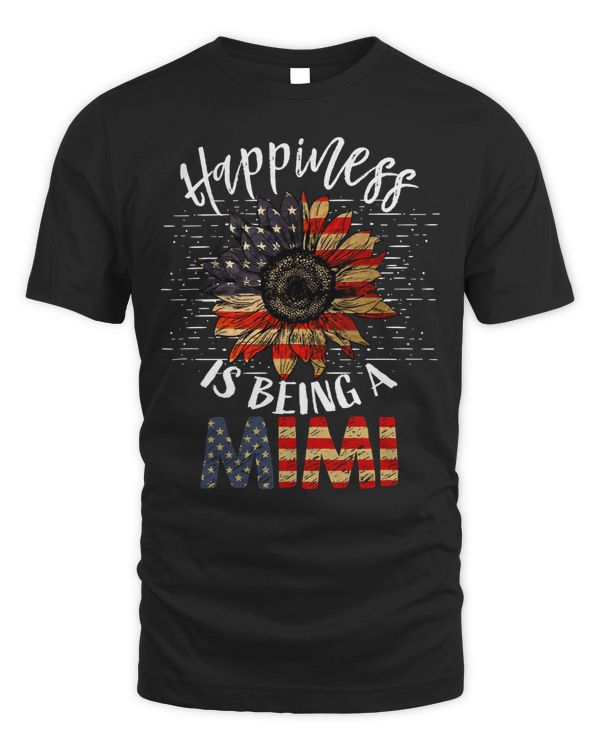 Mother Grandma Happiness Is Being A Mimi 124 Mom Grandmother