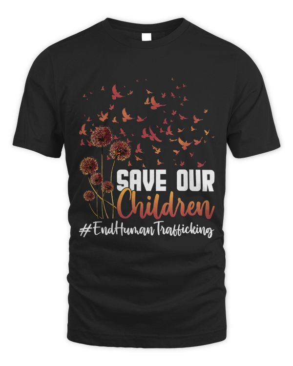 Save Our Children End Human Trafficking Awareness Dandelions