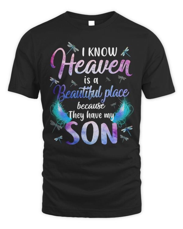 Mother Grandma I Know Heaven Is A Beautiful Place Because They Have My Son 118 Mom Grandmother