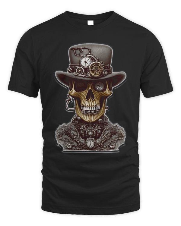 Steampunk skull the ultimate distinctive