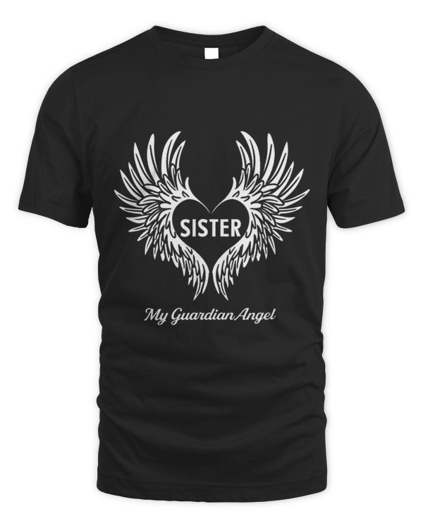 Sister My Guardian Angel Remembrance Family Memorial 2