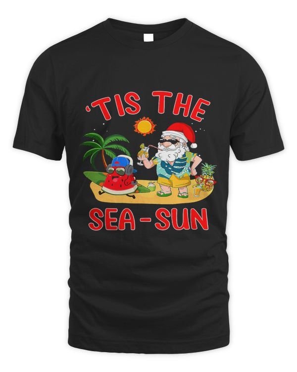Tis The Sea Sun Santa Beach Summer Christmas In July Vacay 124