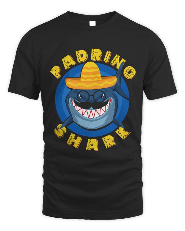 Padrino Shark Spanish Godparent Baptism Christening Godchild