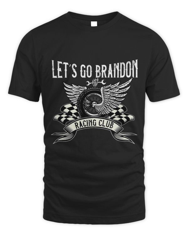 Lets go political Brandon slogan Racing Motor Conservative