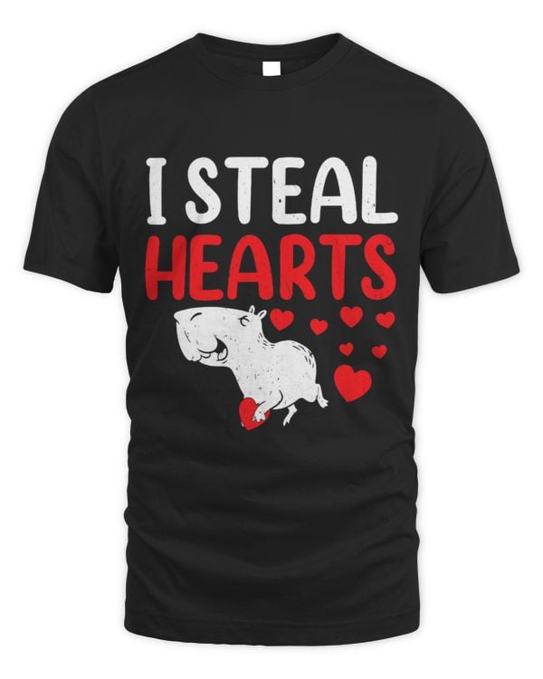 I steal hearts Capybara Valentines day Capy