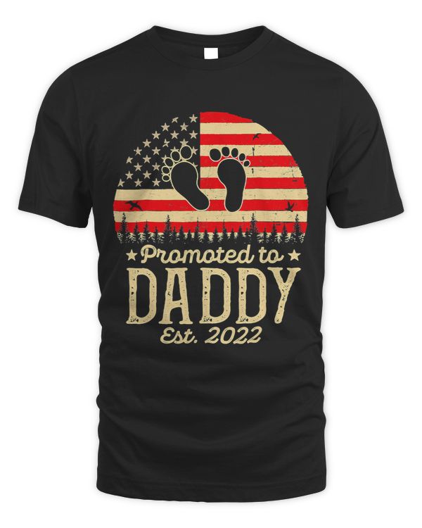 Promoted To Daddy 2022 First Time Fathers Day New Dad Gifts