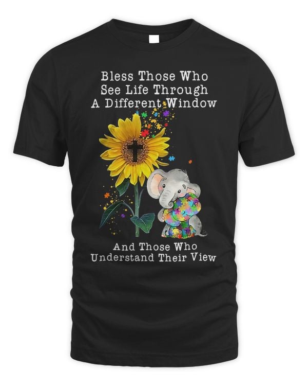 Bless those who see life through a different window elephant