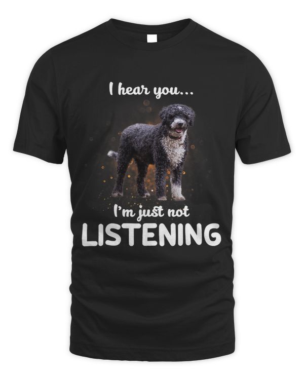 Spanish Water Dog I hear you not listening