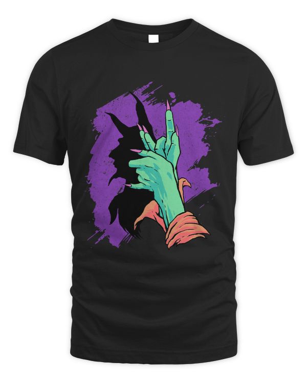 Pastel Goth Devil Shadow Hand Puppets Satanic 666 Occult