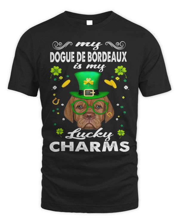 My Dogue de Bordeaux Is My Lucky Charm Dog St Patricks Day