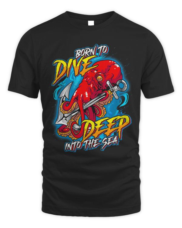 Octopus Born to Dive Deep Into the Sea