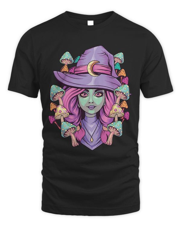 Trippe Little Mushroom Witch Pastel Goth Magical Spore Fungi 37