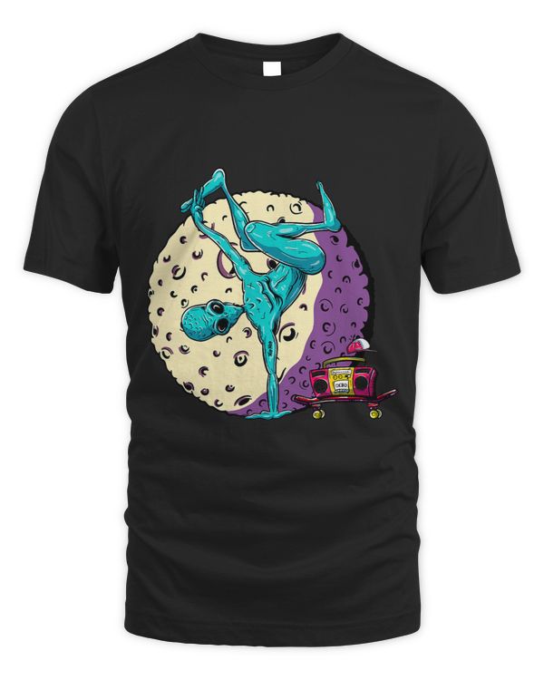 Funny Alien Gifts for Men Women and Breakdance Clothes Idea