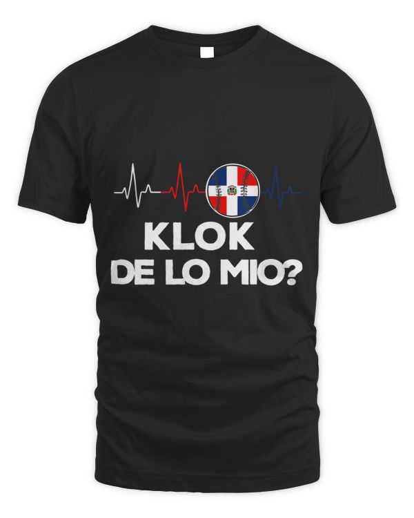 Dominican Flag RD Dominican Republic Baseball Dimelo KLOK