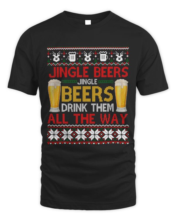 Jingle Beers Drink Them All The Way Funny Drinking Christmas21