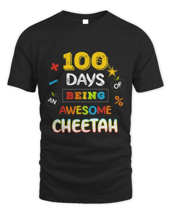 100 Days of Being Cheetah 100th Day of school Idea