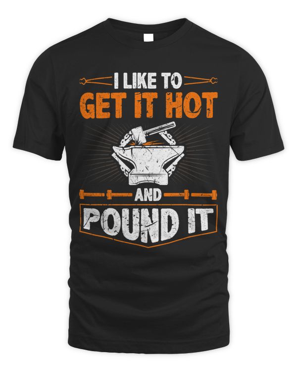 Blacksmith Forge Get Hot Pound It Blacksmithing Ironworker