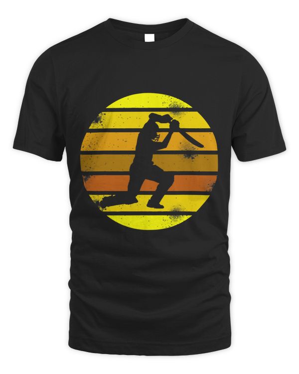 Cricket Game Gifts For Men Cricket Retro Vintage