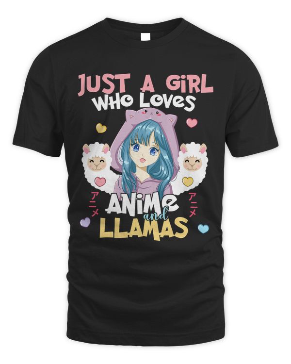Just a Girl who Loves Anime and Llamas Cute Girly 36