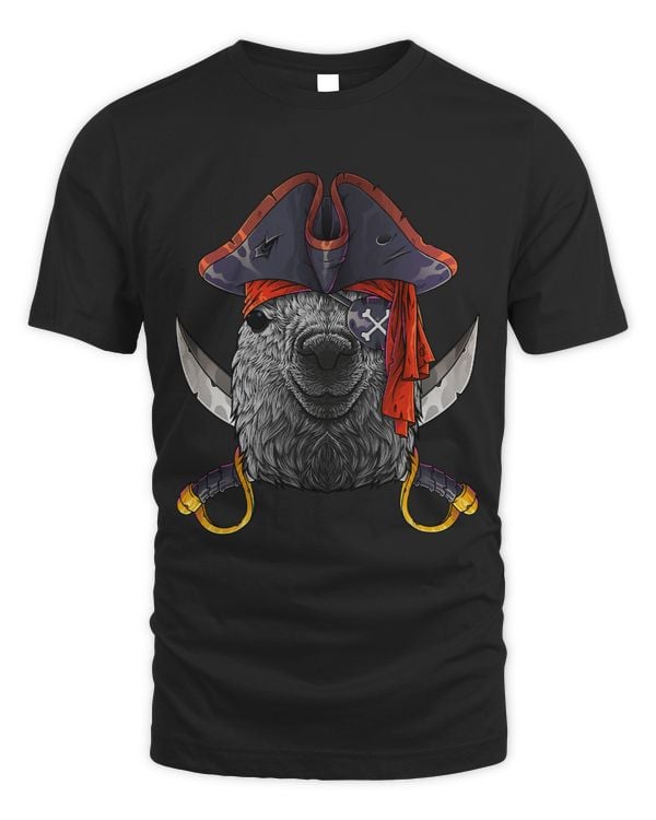 Pirate Llama Jolly Roger Halloween Costume Crossbones 265