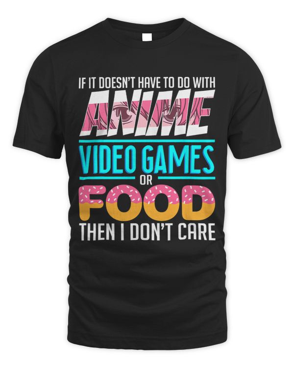 Funny Anime Video Games Food Japanese Hobby Quote Gag Lover