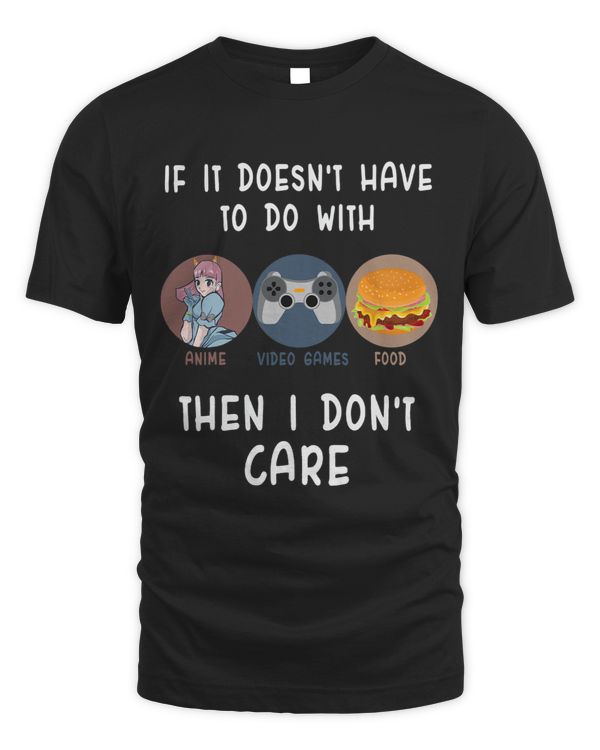 Funny Anime Video Games Food Lover