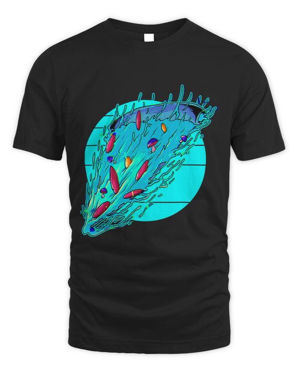 Retro Vaporwave Aesthetic Pizza Slice Food Pizza Lovers