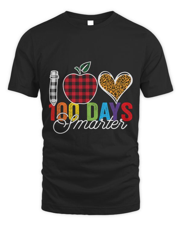 100 Days Smarter Buffalo Apple Leopard For Teachers
