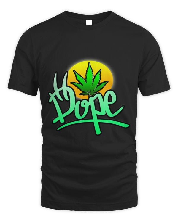 Dope Graffiti Paint Spray Ganja Weed Cannabis THC