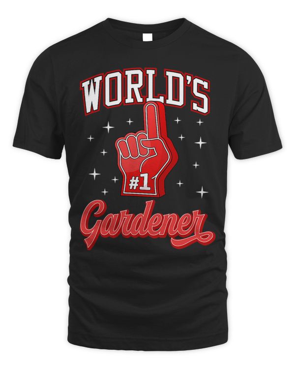 1 Gardener Worlds Number One Gardener Foam Finger