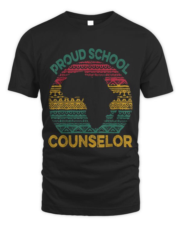 Proud School Counselor American African Black History Month