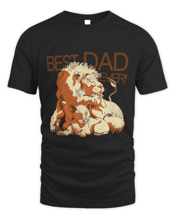 Best Dad Ever Lion Fathers Day Father Family