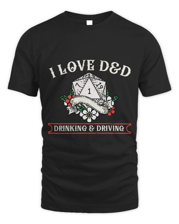 I Love Drinking and Driving Funny Gaming Game Lover