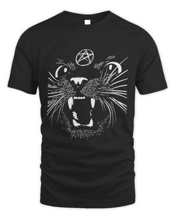 Black Sassy Cat Witchy Witch Wiccan Witchcraft