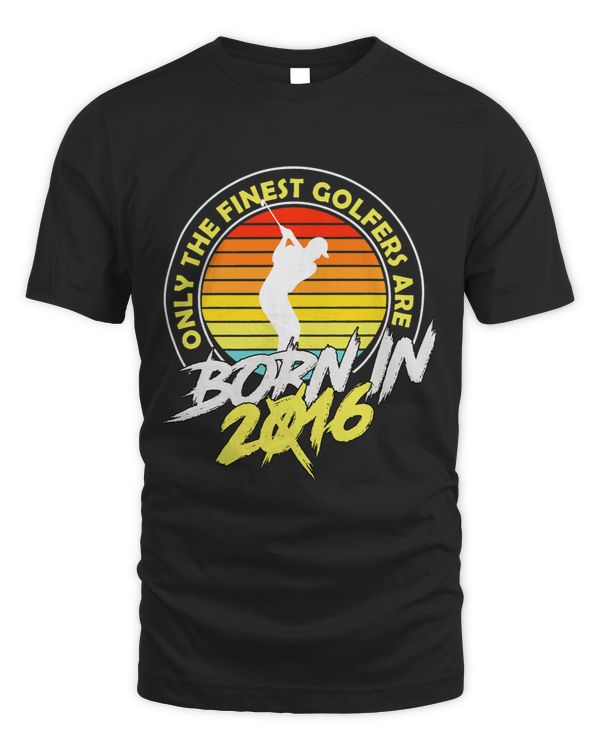 7 Year Old Golfer. Born in 2016 7th Birthday Golf