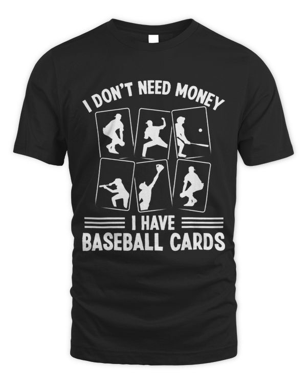 Baseball Card Collector dont need money Fan Player Deck