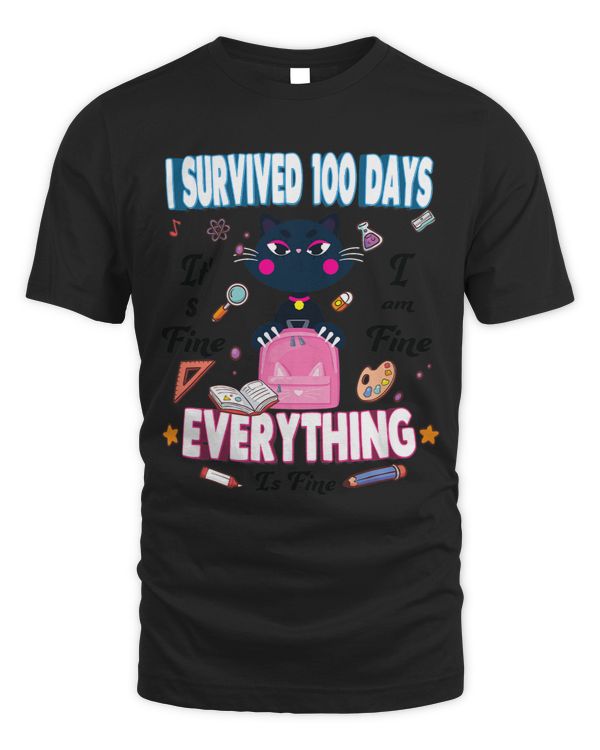 100th Day of School Its fine Im fine everythings is fine