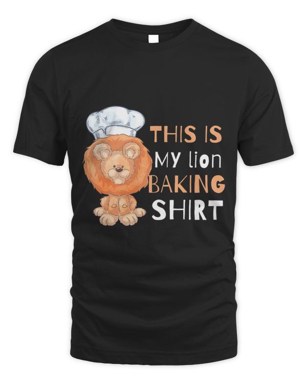 Funny Pastry Chef Baker quote Cool Lion lover Baker